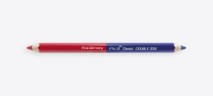 Creion dublu rosu/albastru Pica Classic 559, 18 cm, PICA, cod 55950