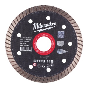Disc diamantat DHTS, 115x22.23X1.2 mm, Milwaukee, cod 4932399145