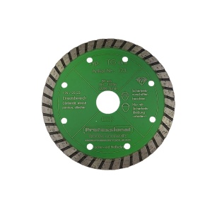 Disc diamantat pentru taiere materiale de constructii TG GREEN, 125 mm, Atlas Diamant, cod 1730125022TG10