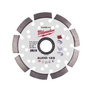 Disc diamantat SPEEDCROSS AUDD, 125x22.23X2.6 mm, Milwaukee, cod 4932399824