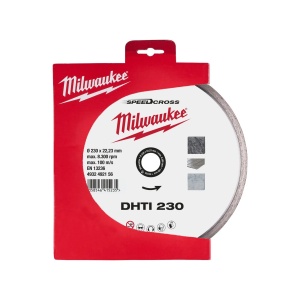 Disc diamantat Speedcross DHTI 230x22.23x2.3 mm, Milwaukee, cod 4932492156 - Img 2