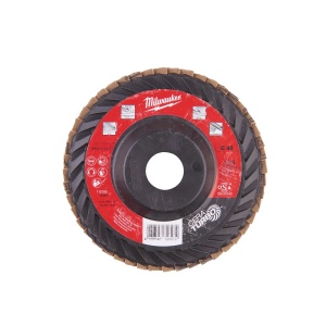 Disc lamelar CERA TURBO SLC 50/125, diametru disc 125 mm, granulatie 40, Milwaukee, cod 4932472231 - Img 2