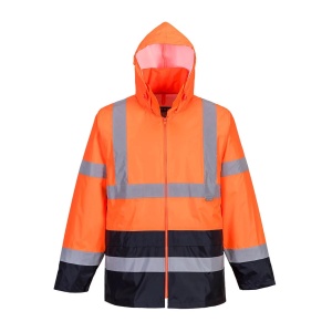 Jacheta de ploaie HI-VIS CONTRAST, portocaliu/albastru, Portwest
