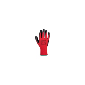 Manusi Flexo Grip Nitrile rosu/negru, nivel de taiere A1 - Img 2