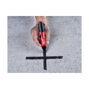 Marker negru INKZALL cu varf lat de 14.5 mm, marime XL, Milwaukee, cod 4932471558 - Img 4