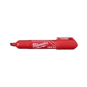 Marker rosu INKZALL cu varf lat de 6.2 mm, marime L, Milwaukee, cod 4932471556 - Img 3