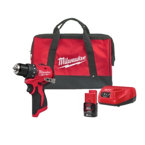 Masina de gaurit compacta M12 BLDDRC-201BRF, cuplu 40 Nm, mandrina 10 mm, Milwaukee, cod 4933500773