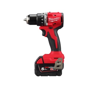 Masina de gaurit cu percutie M18 BLPDRC-502C, compacta, motor fara perii, cuplu 62 Nm, 145 mm, Milwaukee, cod 4933492826