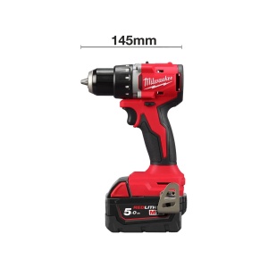 Masina de gaurit M18 BLDDRC-502C, compacta, cuplu 60.5 Nm, mandrina 13 mm, 145 mm, Milwaukee, cod 4933492835 - Img 6