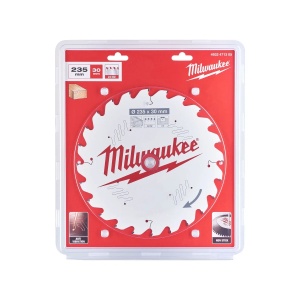 Panza pentru fierastraie circulare de mana, CCSB P W 235 x 30 x 2.4 x 24ATB, Milwaukee, cod 4932471305 - Img 2
