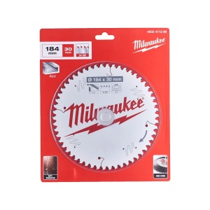 Panza pentru fierastraie circulare de mana, CSB P ALU 184 x 30 x 2.4 x 54TF, Milwaukee, cod 4932471299 - Img 3