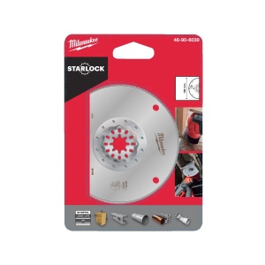 Panza STARLOCK multimaterial BiM pentru lemn/metal/plastic, 100x28 mm, Milwaukee, cod 48906039 - Img 7
