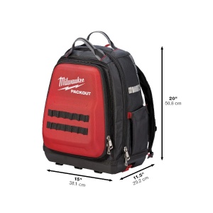 Rucsac PACKOUT, 48 de buzunare, 508 x 381 x 292 mm, Milwaukee, cod 4932471131