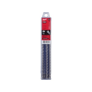 Set 10 burghie beton si zidarie SDS+ MX4 cu 4 taisuri, diametru 8.0 mm, lungime totala 215 mm, Milwaukee, cod 4932464872 - Img 2