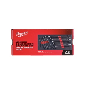 Set 15 chei chei fixe combinate MAX BITE in insertie de spuma , 8-22 mm, Milwaukee, cod 4932479827 - Img 2