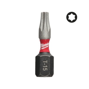 Set 2 Biti TX pentru surubelnite SHOCKWAVE IMPACT DUTY TX15x25 mm Milwaukee, cod 4932430872 - Img 2