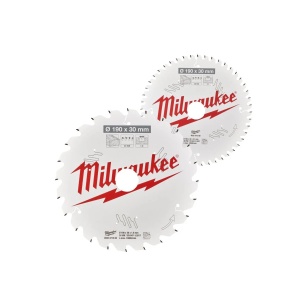 Set 2 panze fierastrau circular 190x24T/48T, Milwaukee, cod 4932479574