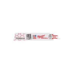 Set 25 panze fierastrau sabie pentru demolare HEAVY DUTY TORCH, TORCH 150 X 14 TPI, Milwaukee, cod 48008782