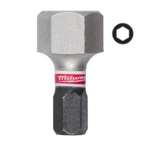 Set 3 biti Hex SHOCKWAVE IMPACT DUTY, 25 mm, 2.5-12 mm, Milwaukee