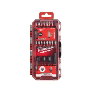 Set 35 biti SHOCKWAVE IMPACT DUTY, prindere HEX 1/4" , compatibil PACKOUT, Milwaukee, cod 4932492003 - Img 2