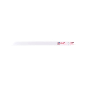 Set 5 panze fierastrau sabie pentru metal: THIN KERF, SM 300x18 TPI, dinti bi-metal cu 8% cobalt, Milwaukee, cod 48005189