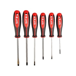 Set 6 surubelnite TRI-LOBE, PH1 / PH2 / SL3 / SL4 / SL5.5 / SL6.5, Milwaukee, cod 4932471807