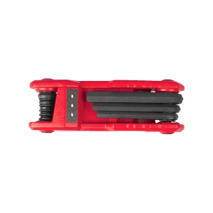 Set pliabil cu 8 imbusuri HEX metric, marimi 1.5 - 8 mm, Milwaukee, cod 4932480978 - Img 3