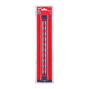 Sina cu prindere pentru chei tubulare 3/8" impact socket rail 350 mm, Milwaukee, cod 4932480448