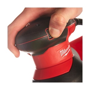 Slefuitor orbital ROS 125 E, talpa slefuit 125 mm, diametru oscilatie 2.4 mm, 300 W, Milwaukee, cod 4933433180 - Img 6