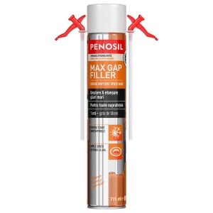 Spuma manuala pentru umplere spatii mari Max Gap Filler, 715 ml, crem, Penosil, cod A4452