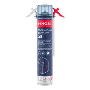 Spuma manula poliuretanica multifunctionala cu pai Multifunctional Strawfoam 265, 700ml, Penosil, cod A6080