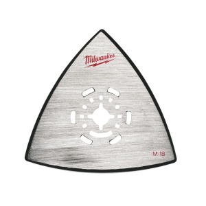 Suport pentru hartie abraziva pentru masini multifunctionale, 93x93 mm, Milwaukee, cod 48902000 - Img 1