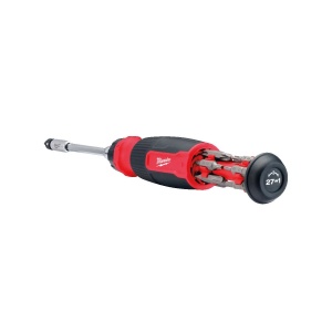 Surubelnita cu clichet 27 in 1, multi-bit, Milwaukee, cod 4932480583 - Img 2