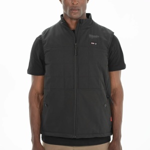 Vesta puffer incalzita M12 HPVBL2-0, neagra, Milwaukee, cod 4932480077 - Img 2