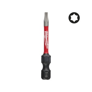 Bit TX pentru surubelnite SHOCKWAVE™ IMPACT DUTY TX10x50 mm Milwaukee, cod 4932471570