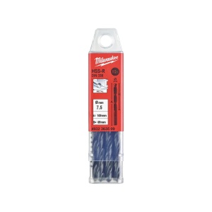 Burghiu elicoidal pentru metal HSS-R DIN338 ø7.5 mm Milwaukee, cod 4932363509 - Img 2