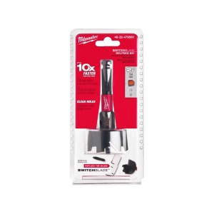 Burghiu freza SWITCHBLADE 7/16" HEX cu surub de avans, diametru 54 mm, Milwaukee, cod 4932479500 - Img 2