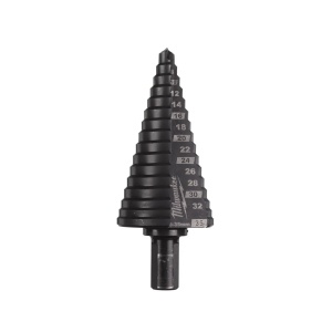 Burghiu in 16 trepte din cobalt, 6-35 mm, 10 mm diametru tija, Milwaukee, cod 48899395