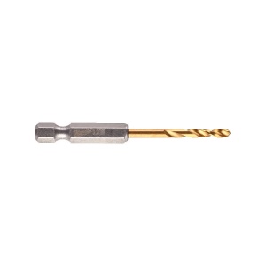 BURGHIU METAL HSS-TITAN RED HEX 1/4'' 3.2X23X66.5 MM -2PCS