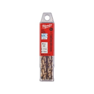 Burghiu pentru metal HSS-G RED COBALT-DIN 338 ø8.5 mm Milwaukee, cod 4932373351 - Img 2