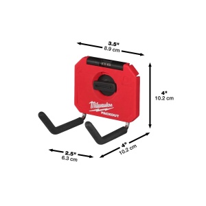 Carlig mic drept PACKOUT, 102 x 89 x 102 mm, max 7 kg, Milwaukee, cod 4932480704 - Img 2