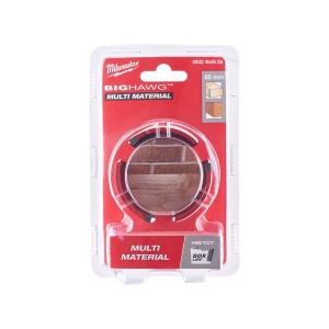 Carota BIG HAWG multi material, diametru 65 mm, adancime max 60 mm, 3 dinti, Milwaukee, cod 4932464928 - Img 2