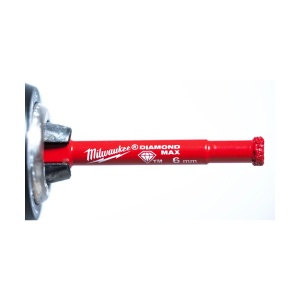 Carota (burghiu) de 8 mm DIAMOND MAX pentru gaurire umeda / uscata, prindere 1/4" HEX, Milwaukee, cod 4932498343 - Img 4