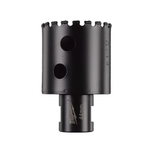 Carota diamantata M14 pentru gaurire uscata, diametru 44 mm, 35 mm lungime activa, Milwaukee, cod 4932478282