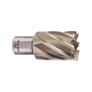 Carota HSS cu prindere Weldon de 19 mm, 29x30 mm, Milwaukee, cod 4932343285
