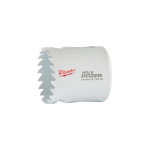 Carota TCT HOLE DOZER cu dinti din carbura, diametru 44 mm, 41 mm adancime max taiere, Milwaukee, cod 49560717