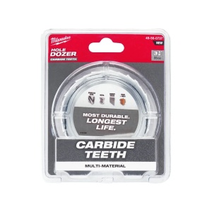 Carota TCT HOLE DOZER cu dinti din carbura, diametru 86 mm, adancime max 41 mm, Milwaukee, cod 49560737 - Img 3