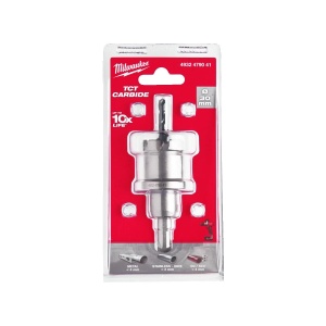 Carota TCT pentru otel inoxidabil, diametru 30 mm, adancime max 25 mm, Milwaukee, cod 4932479041 - Img 2