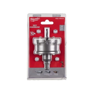 Carota TCT pentru otel inoxidabil, diametru 54 mm, adancime max 25 mm, Milwaukee, cod 4932479050 - Img 2