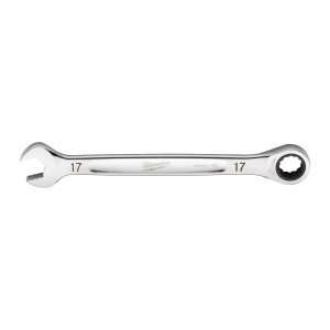 Cheie combinata cu clichet MAX BITE, deschidere 17 mm, lungime 234 mm, Milwaukee, cod 4932471510
